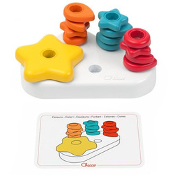 Chicco Zabawki Pinezki Kolorowe Edukacyjne