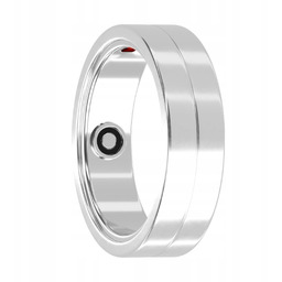 Smart ring Inteligentny pierścionek Maxcom mRing MR100 srebrny