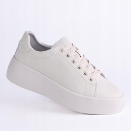 Sneakersy damskie skóra GOODIN GD-XF-211 platforma lekkie klasyk