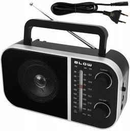 Radio Kuchenne 230V Przenośne Budowlane Na Baterie