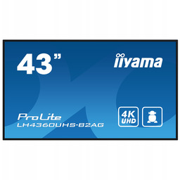 Monitor 43" iiyama ProLite LH4360UHS-B2AG Digital Signage Eled