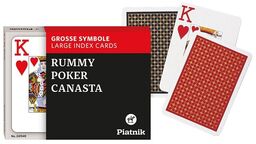 Karty Piatnik Supreme Poker Opti 2 Talie 63x88