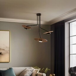 Lampa sufitowa Disk Nowodvorski Lighting, możliwość ściemniania, ciemne