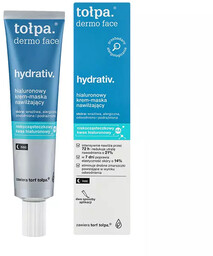 Tołpa Dermo Face Hydrativ, hialuronowy krem - maska