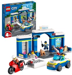 LEGO City, klocki, Posterunek policji - pościg, 60370