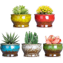 ARTKETTY Doniczki na sukulenty  ceramiczne doniczki