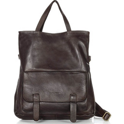 Torebka plecak 2w1 MARCO MAZZINI c. brązowy caffe