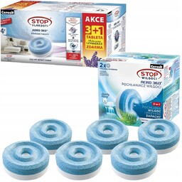 4x tabletka pochłaniacz Ceresit 450g 1xlawenda 3x zwykła