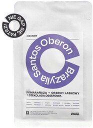 Kawa ziarnista Leń Coffee BRAZYLIA Santos Oberon 250g