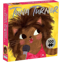 Galison 9780735367067 Tuna Turner Music Cats 100 Piece