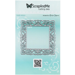 Wykrojnik do papieru - Scrapandme - Ramka kwadratowa