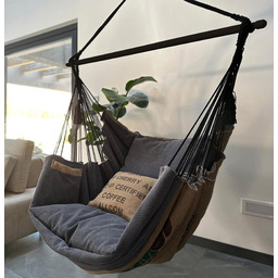 Hamak wiszący krzesło brazylijskie Coffee Swing XXL -