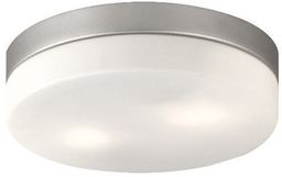 Globo plafon lampa sufitowa Vranos 32111 aluminium srebrny