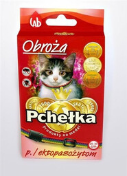 PCHEŁKA Obroża pielęgnacyjna dla kota 30 cm