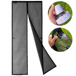 NextHook Moskitiera z Włókna Szklanego magnesy Drzwi 80x220