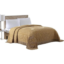 Beatrice Home Fashions Medalion szenilowa narzuta na łóżko,