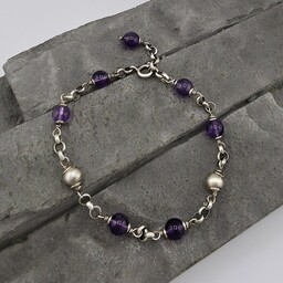 Pakamera Ametyst - bransoletka