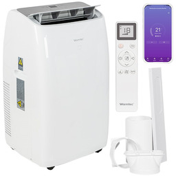 Klimatyzator przenośny WiFi wydajny osuszacz 4w1 46m2 4,1kW