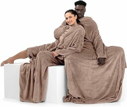 DecoKing koc z rękawami i kieszeniami 150 x