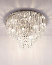 Maxlight Monaco C0137 plafon lampa sufitowa chrom klosz