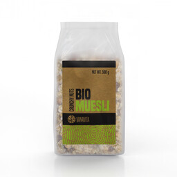 VanaVita BIO Musli 10 x 500 g chrupiące