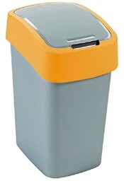CURVER Kosz na śmieci 02171-535 25L Szaro-żółty
