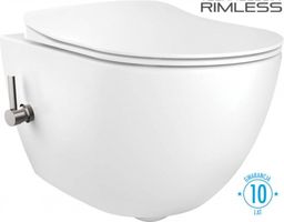 Miska WC rimless z funkcją bidetu 51x36x35,5 cm
