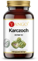 Karczoch - ekstrakt 10:1 - 60 kaps Yango