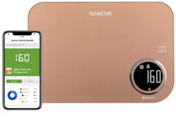 Sencor SKS 7076GD Inteligentna Waga Kuchenna z Bluetooth