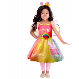 Kostium dzieciecy Peppa Rainbow Dress Age 3-4 lat