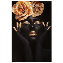 EUROFIRANY Obraz 597 60 x 90 Czarny