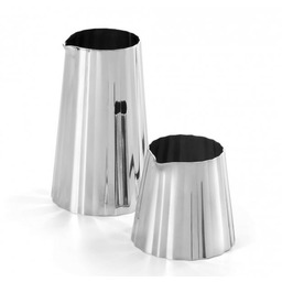 Philippi STRIPES Stalowa Cukiernica i Mlecznik / Srebrny