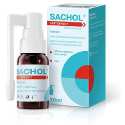 Sachol Fast Effect aerozol, 20ml