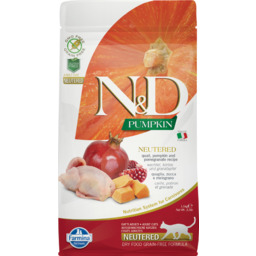 FARMINA N&D Pumpkin Cat Neutered quail & pomegranate
