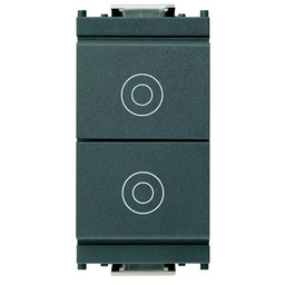 Dwa przyciski niezależne symbol ogólny