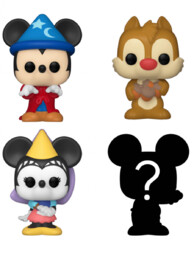 Figurka Disney - Sorcerer Mickey 4-pack (Funko Bitty