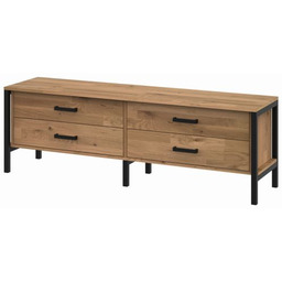 Szafka RTV Medium-Cabinet S4 52x140-200x40 cm z szufladami