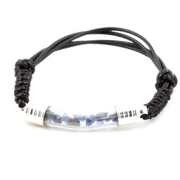 Bransoletka z surowych szafirów - ABIJOUX - Regulacja