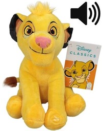 DUŻA PRZYTULANKA SIMBA Z DŹWIĘKIEM KRÓL LEW DISNEY