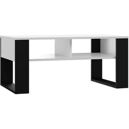 Edinos Ława kawowa z dzieloną półką biały +