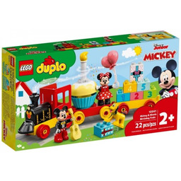 LEGO DUPLO 10941 Urodzinowy pociąg myszek Miki
