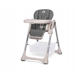 Krzesełko do karmienia Lionelo Zanna Grey Stone