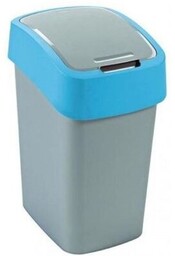 CURVER Kosz na śmieci Flip Bin 25L Srebrno-niebieski