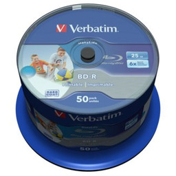 VERBATIM Płyta Printable Datalife BD-R, 25 GB, 6x