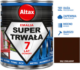 Altax Super Trwała Emalia 750ml Czekoladowy Brąz
