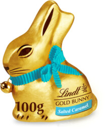 Królik czekoladowy Lindt Gold Bunny Słony Karmel 100g