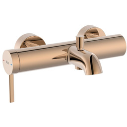 Roca Ona bateria wannowo-prysznicowa Rose Gold EVERLUX-PVD A5A029ERG0