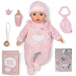 Baby born Interaktywna lalka Annabell 43 cm akcesoria
