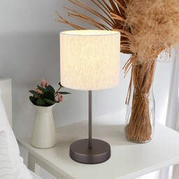 Globo Lampa stołowa Thea, kremowy / amber, salon