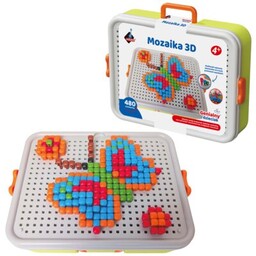 ASKATO Zestaw kreatywny Genialny dzieciak Mozaika 3D
